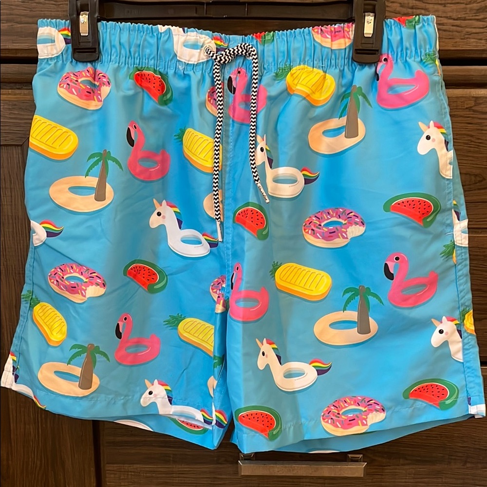 Boardies Swim Trunks with float Fun Print size‎ medium